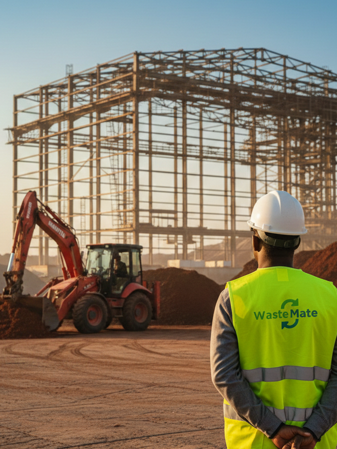 WasteMate construction operations