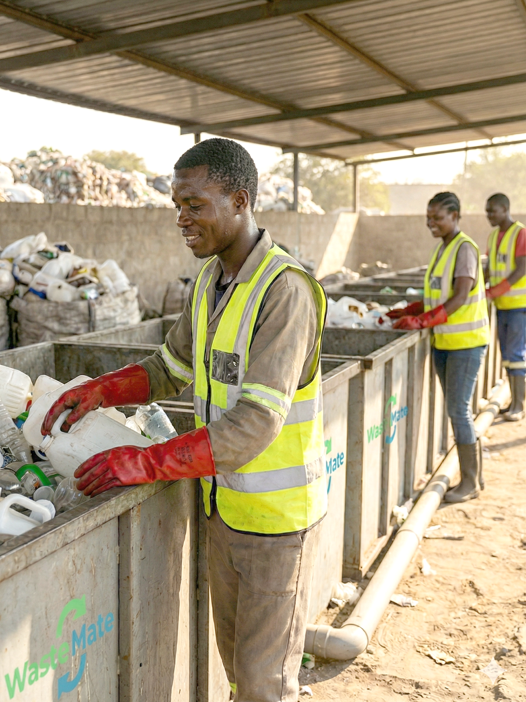 WasteMate recycling operations