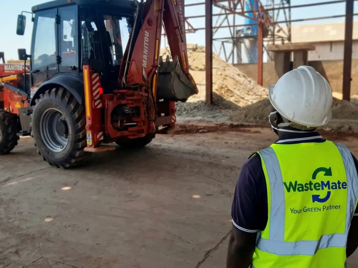 WasteMate industrial site operations
